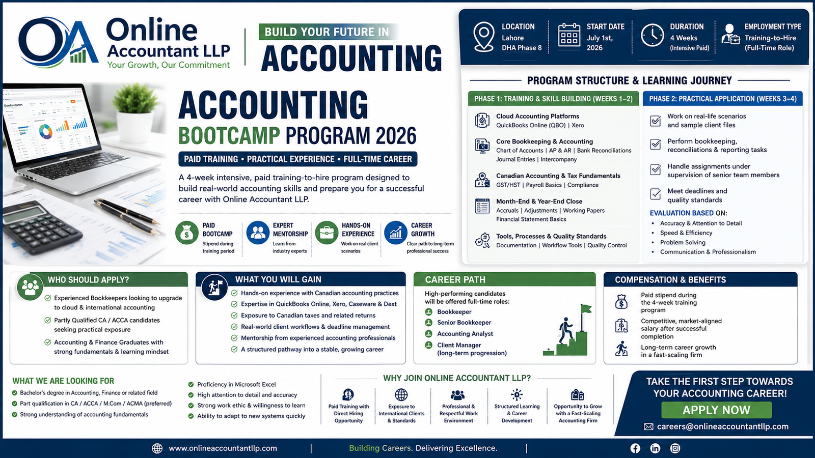 Company Logo for Online Accountant LLP Online Accountant LLP – Paid Accounting Bootcamp Program 2026