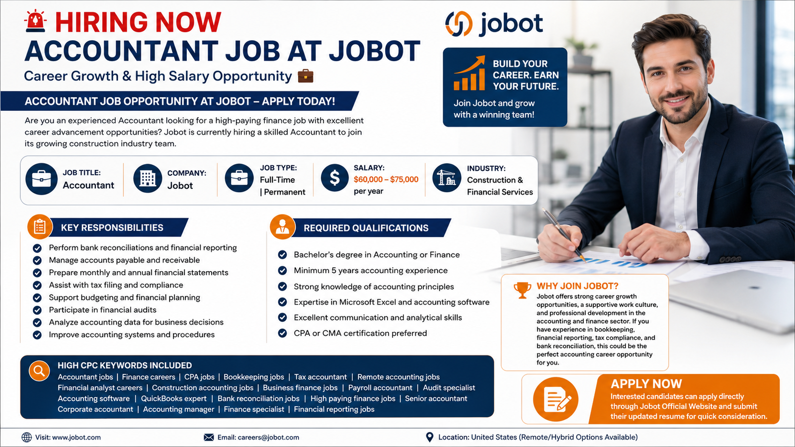 Accountant Job at Jobot 2026 | High Paying Finance Career Opportunity