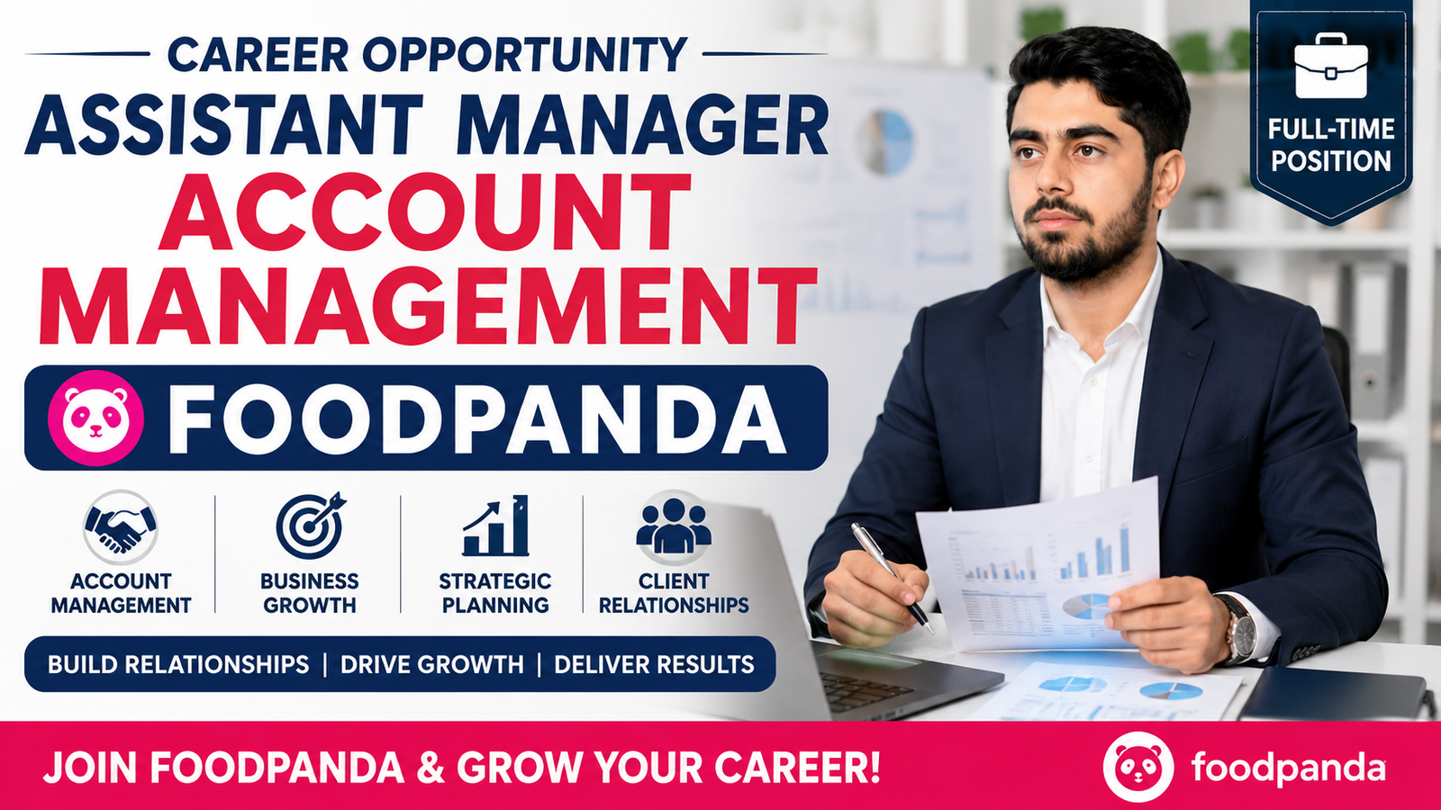 foodpanda Assistant Manager Account Management Jobs 2026 | Latest Career Opportunity