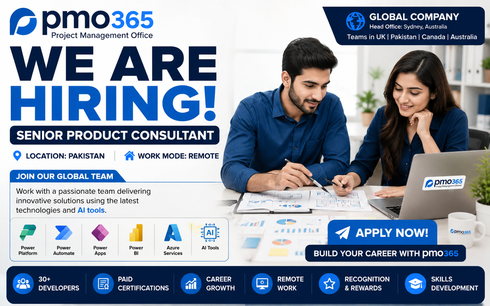 Remote Senior Product Consultant Job in Pakistan – High-Paying Tech Opportunity at pmo365