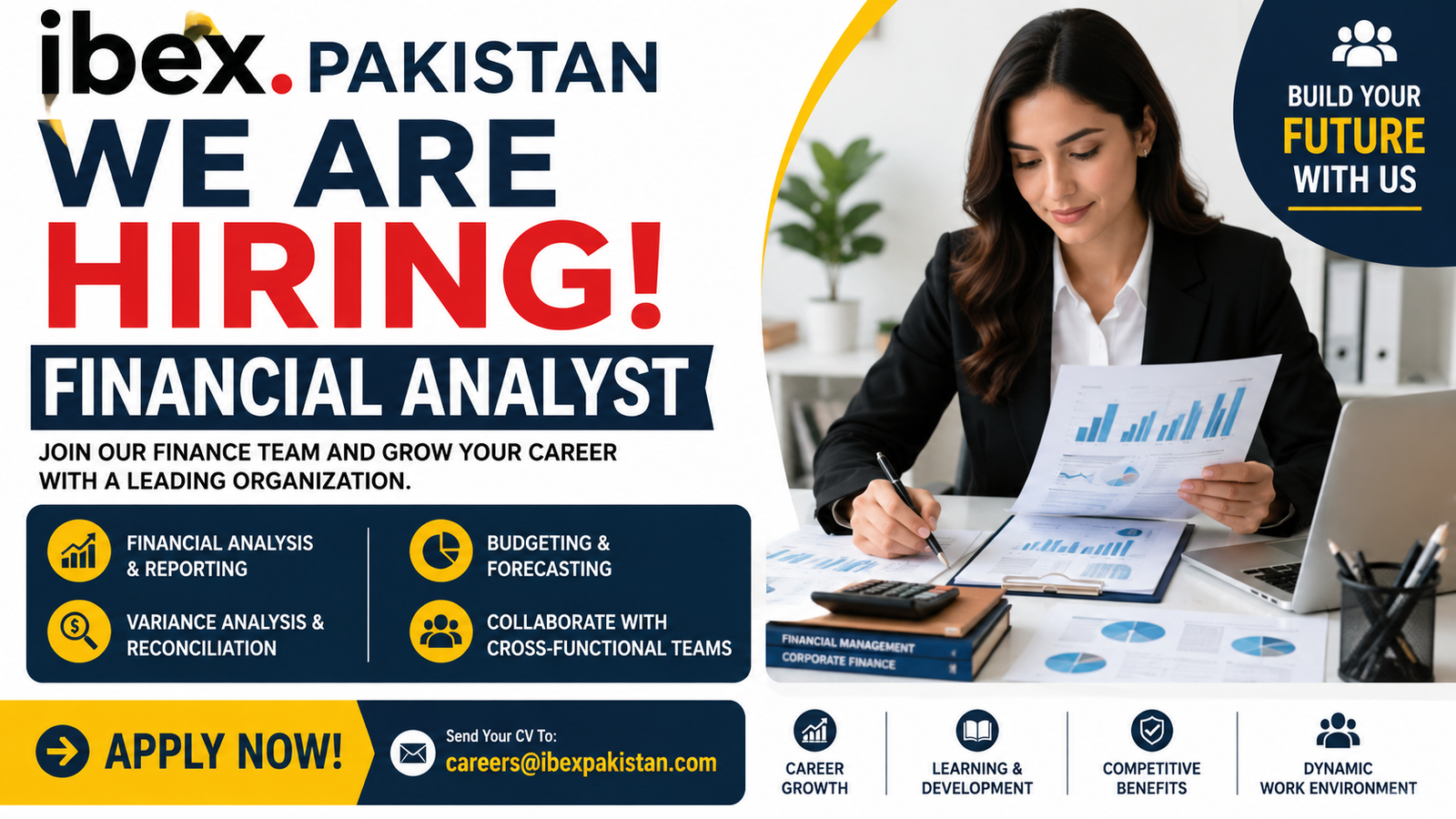 Financial Analyst Job Opportunity at ibex Pakistan  2026